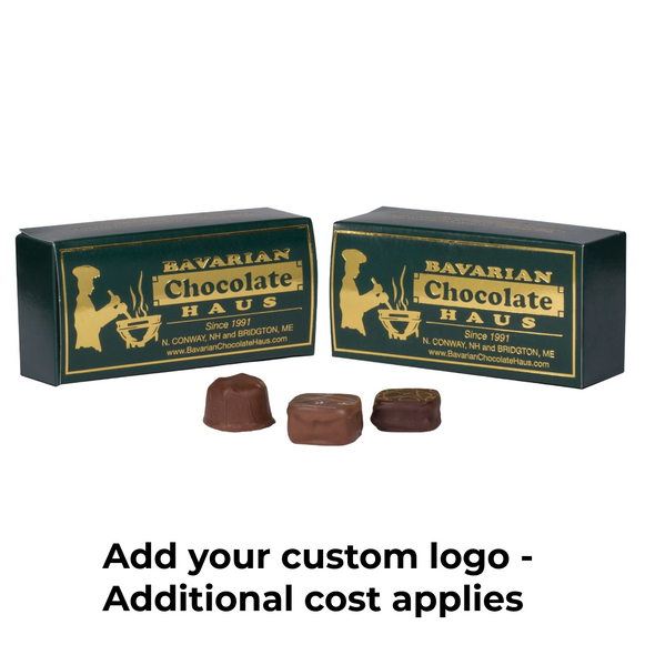 MADE IN USA - 50 Boxes 1/2 lb. Candy & Fudge Boxes - Forest Green 5-1/2" x 2-3/4" x 1-3/4"