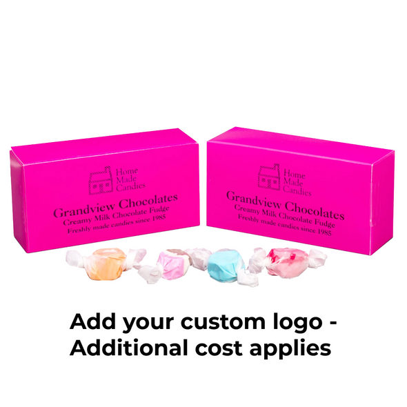 MADE IN USA - 50 Boxes 1/2 lb. Candy & Fudge Boxes Raspberry Pink 5-1/2" x 2-3/4" x 1-3/4"