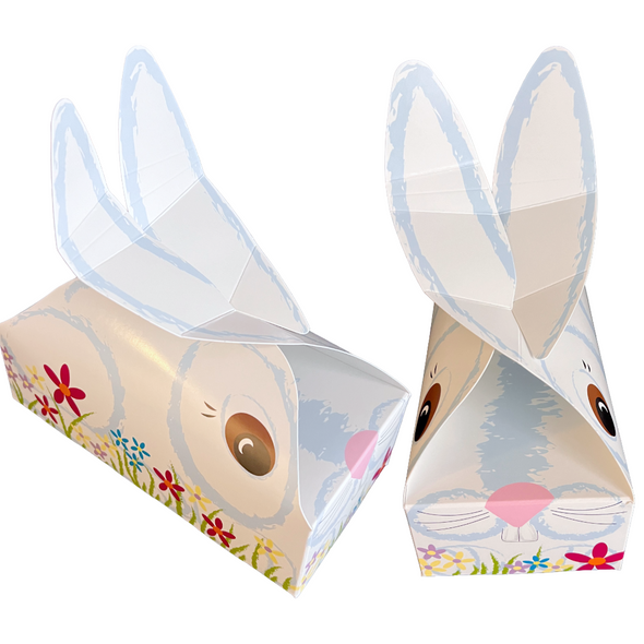 MADE IN USA - 50 Boxes - 1 lb. Bunny Buddy Easter Candy Boxes - 7" x 3-3/8" x 2"