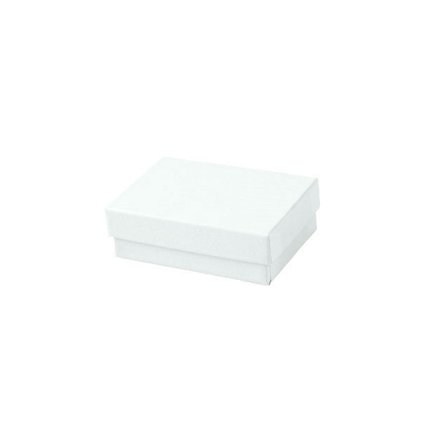 Small White Swirl Jewelry Boxes