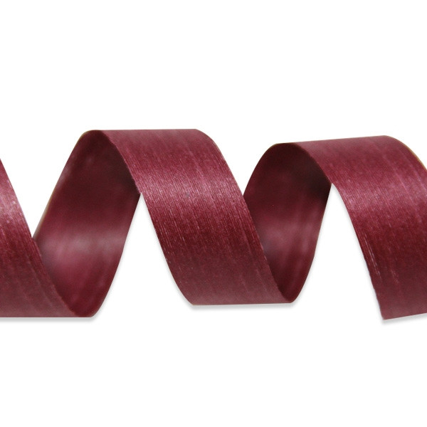 Wine Cotton Curling Ribbon