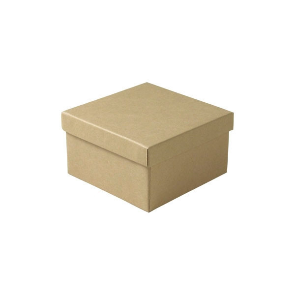 Medium Deep Brown Kraft Jewelry Boxes