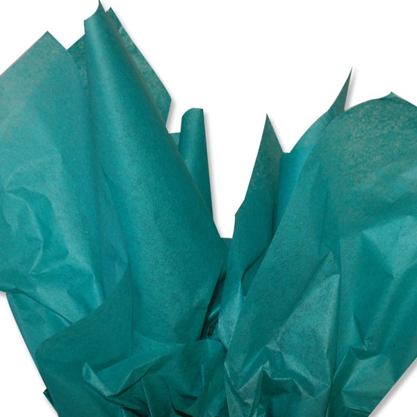 Teal Green Colored Tissue Paper