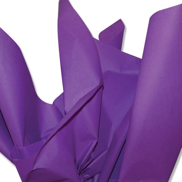 Zippy Grape Purple Colored Tissue Paper