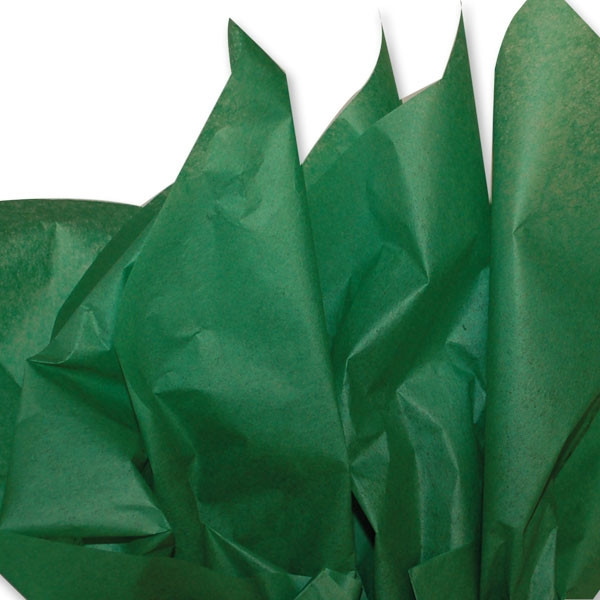Festive Green Colored Tissue Paper