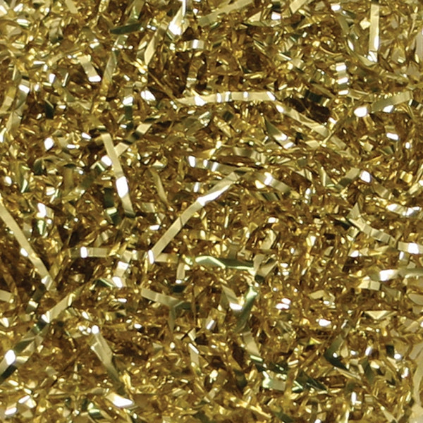 Gold Glitter Metallic - Basket Shred Precious Metals- 50 lbs