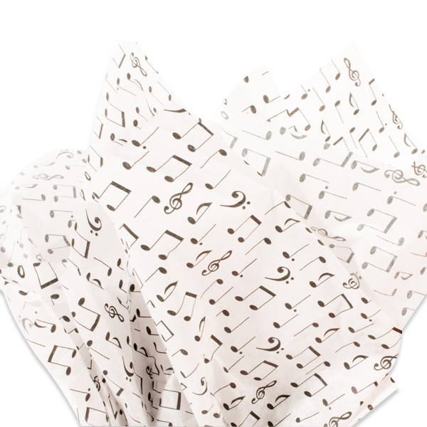 Symphony Music Notes Patterned Tissue Paper