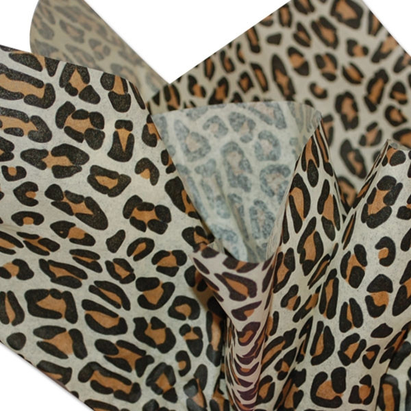 Leopard Patterned Tissue Paper