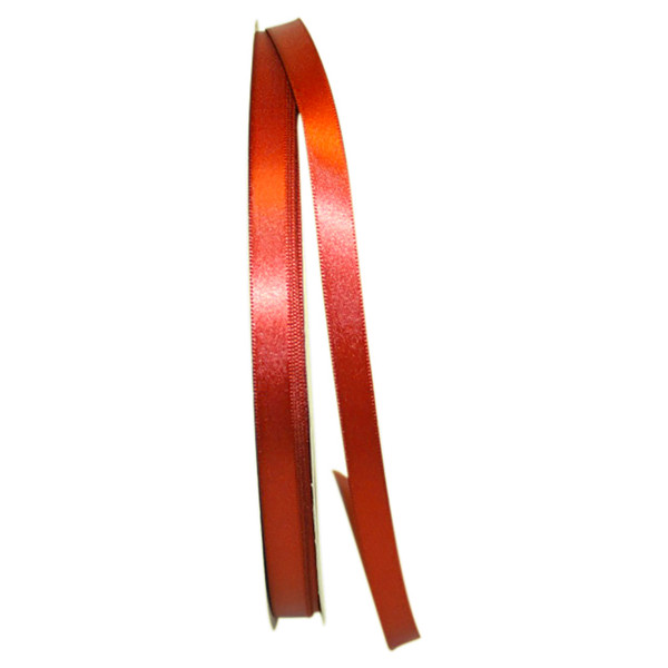 100 Yards - 3/8" Copper Double Face Satin Ribbon