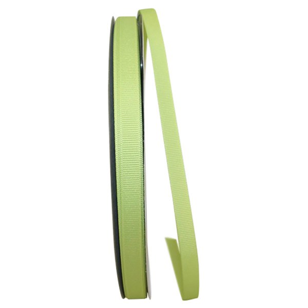 3/8" Grosgrain Ribbon - Lime Juice 100 Yards/Roll