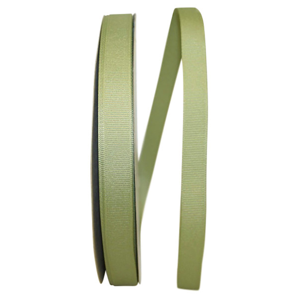 5/8" Grosgrain ribbon - Spring Moss - 100 Yards/Roll