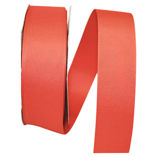 1-1/2" Grosgrain Ribbon - Coral - 50 Yards/Roll