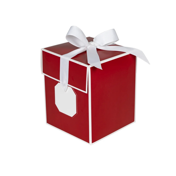 Flipalicious Gift Boxes - 5" x 5" x 6" Ruby Red - 100 Boxes