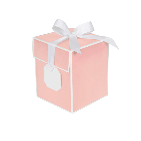 Flipalicious Gift Boxes - 5" x 5" x 6" Pink - 100 Boxes