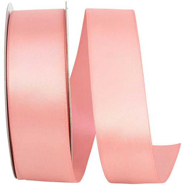 50 Yards - 1-1/2" Dusty Rose Double Face Satin Ribbon