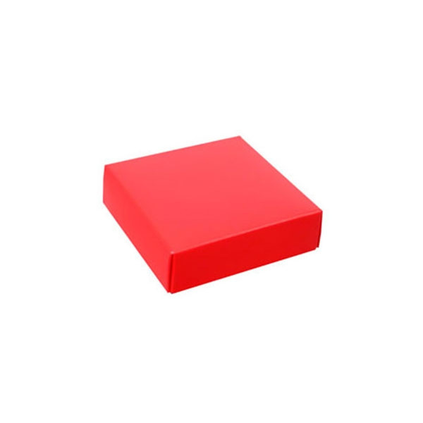 Chocolate Box Covers-3 oz.-1 Layer-Red