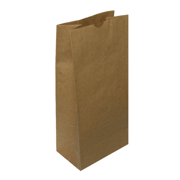 16 lb Kraft Regular Paper Grocery Bags