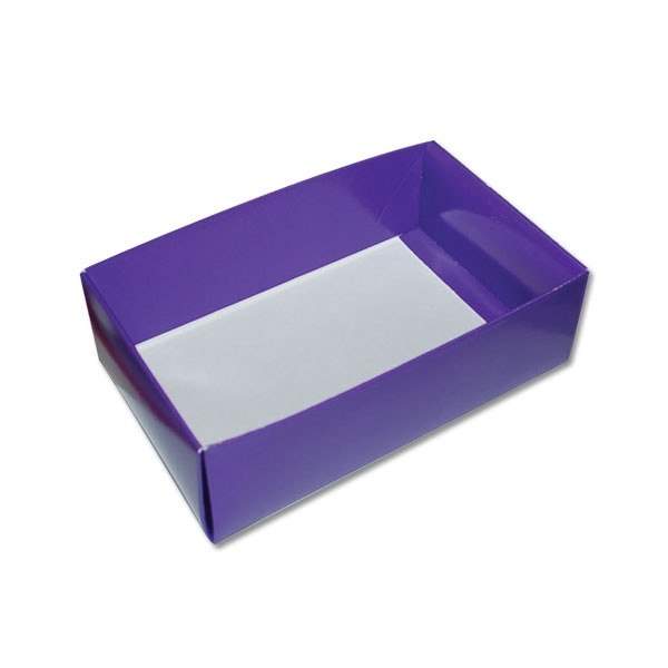 Chocolate Box Bases-1 lb. 2 Layer Purple