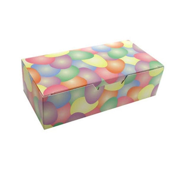 1 lb. Easter Eggs Rectangle-Fudge Boxes