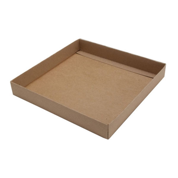 16 oz. Square Kraft Candy Box Bases