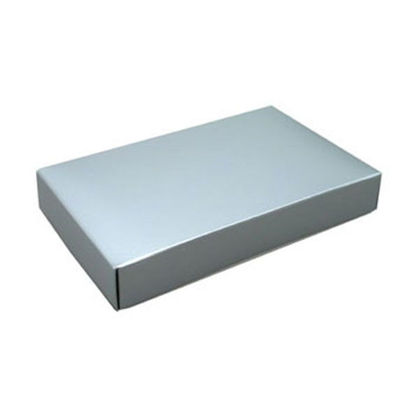 1/2 lb. Box Covers-1 Layer-Silver Lustre