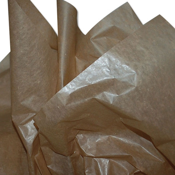 Dry Waxed Kraft Tissue Paper - 20 x 30" - 480 Sheets per Ream