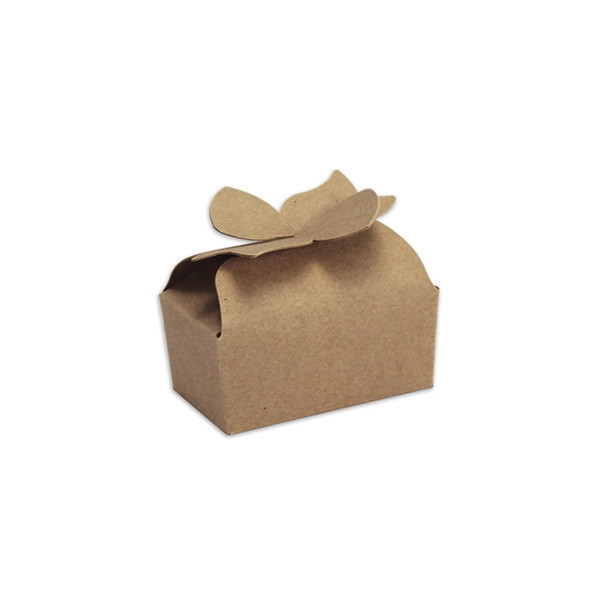 Small Kraft Bow Favor Boxes