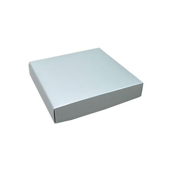 Chocolate Box Covers-8 oz.- Silver