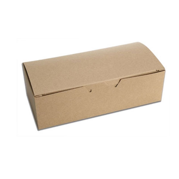 1 lb. Kraft Rectangle-Fudge Boxes