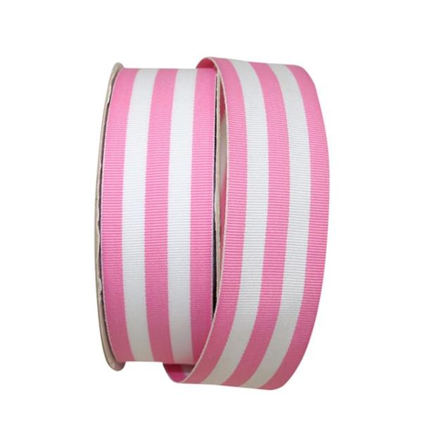 Stripes Pink Grosgrain