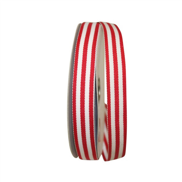 Stripes Red Grosgrain