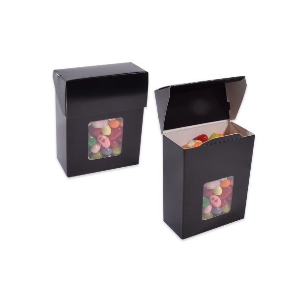 Small Foodie Flip Top Boxes Black