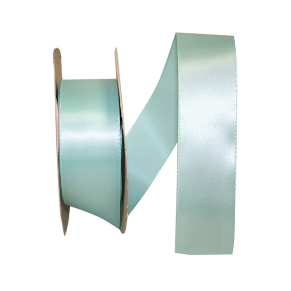 Single Face Satin Ribbon - Aqua