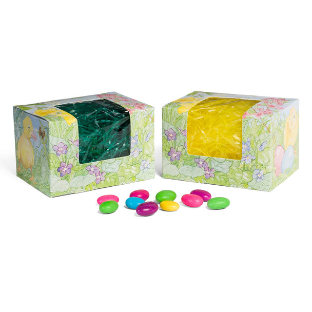 MADE IN USA - 50 Boxes - 1 lb. Easter Garden - Egg Boxes