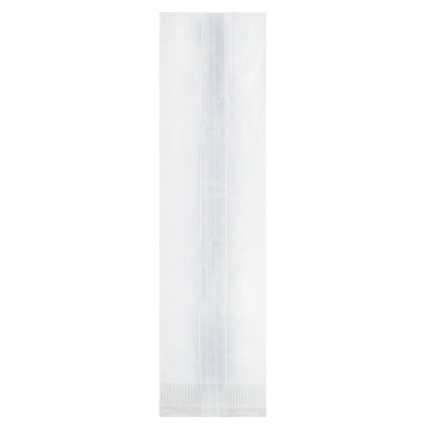 MADE IN USA - 50 Bags - 1/2 lb. Clear Soft Bottom Cello Bags - 1.7 Mil Gauge - Heat Sealable