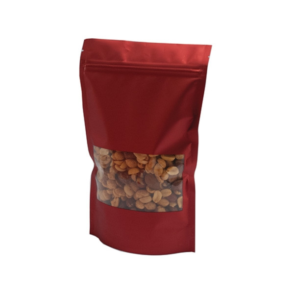 Medium Red Zipper Pouches