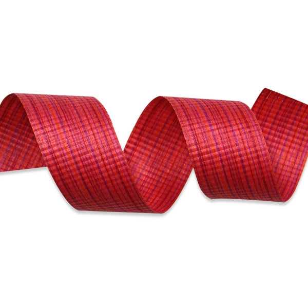 Berry Chambray Cotton Curling Ribbon