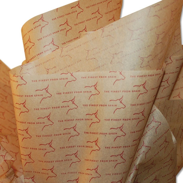 Custom Printed Tissue Paper-Kraft or White Tissue