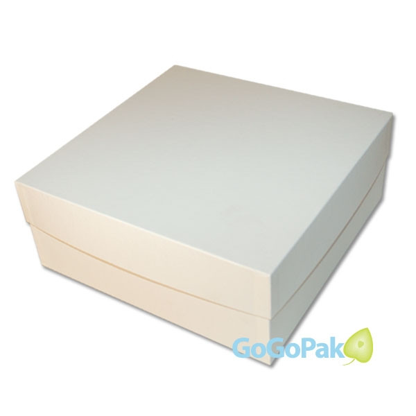 THE PERFECT BOX 11L ホワイト　T-PROFESSIONAL Rigid Set Up Boxes - Top & Base assembled - White 11-1/4