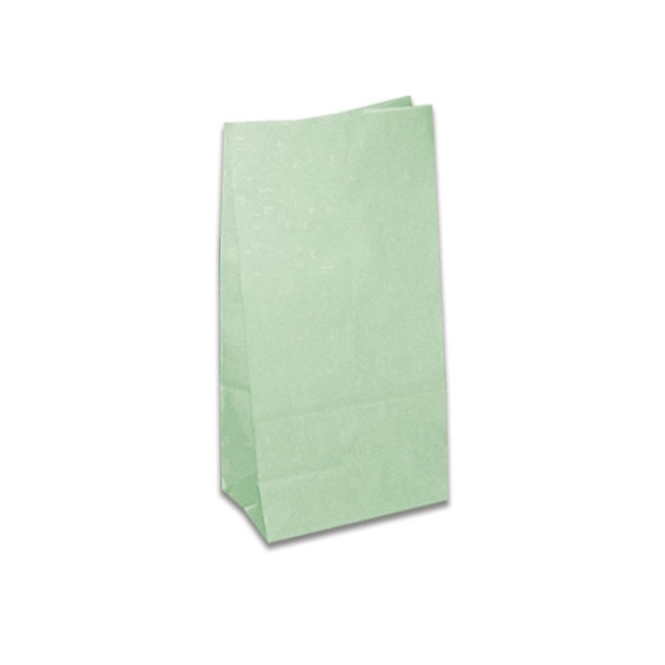 6 lb. SOS Paper Bags - Lime Green