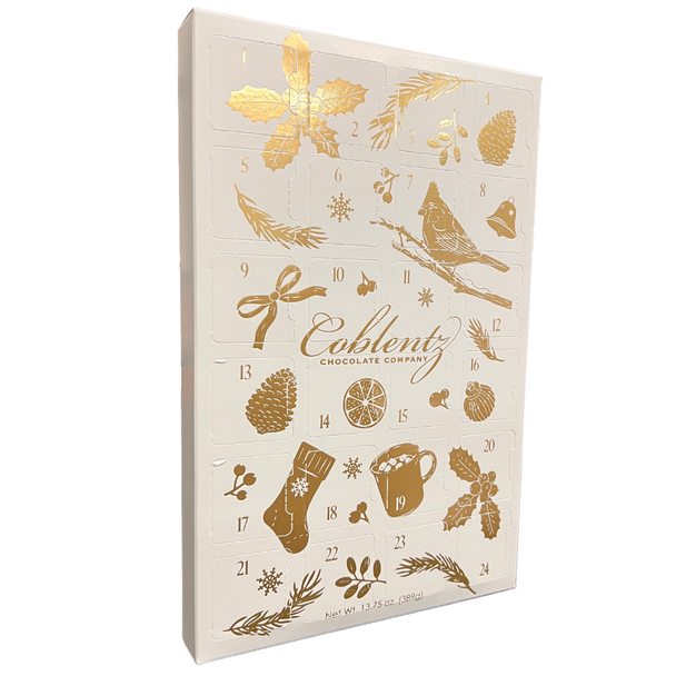 MADE IN USA - 500 Custom Printed Sets (Boxes & Trays) - Fillable (Empty) Advent Calendar Boxes - Your Custom Design