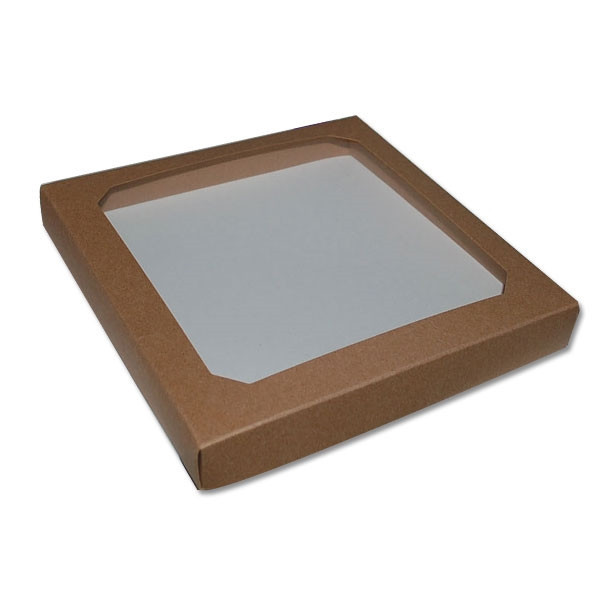 16 oz. Kraft with Window Candy Box Covers
