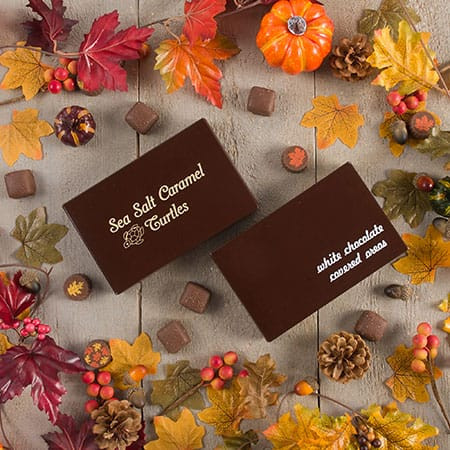 CLEARANCE - MADE IN USA - 50 Covers - 1/2 lb. Candy Box Covers - Brown - 7-1/8" x 4-1/2" x 1-1/8"