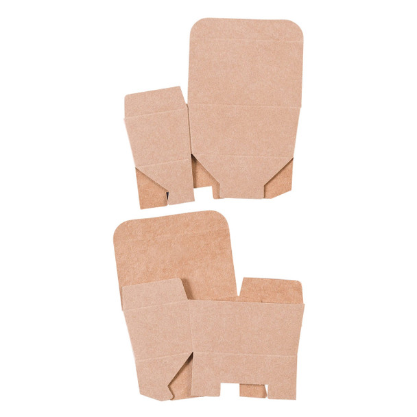 CLEARANCE-MADE IN USA - 50 Boxes - 2 oz. Kraft Ballotin Boxes