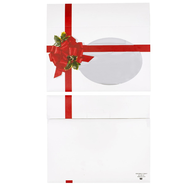 CLEARANCE - MADE IN USA - 50 Boxes Medium Grease Resistant Cookie/Bakery Boxes - Ribbon N' Holly