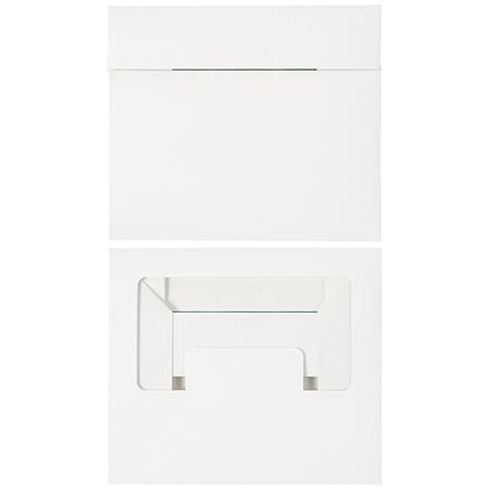 CLEARANCE - MADE IN USA - 50 Boxes Medium Grease Resistant Cookie/Bakery Boxes - White with Window