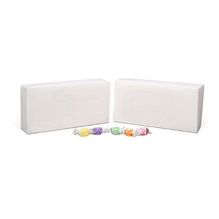 MADE IN USA - 100 Boxes - 3 lb. Candy & Fudge Boxes- White