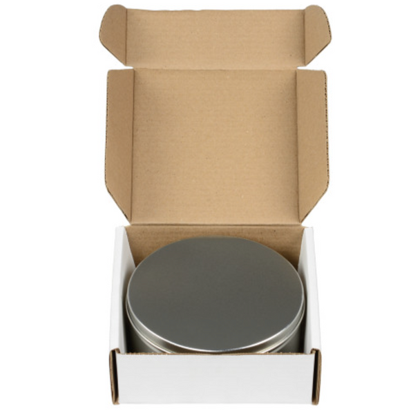MADE IN USA - 25 Boxes - 115 Single Tin Shipping Box 11-1/4" x 10-7/16" x 2-3/8"
