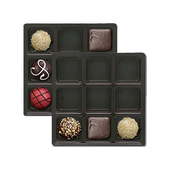 16 oz. plastic tray-9 Cavity Tray
