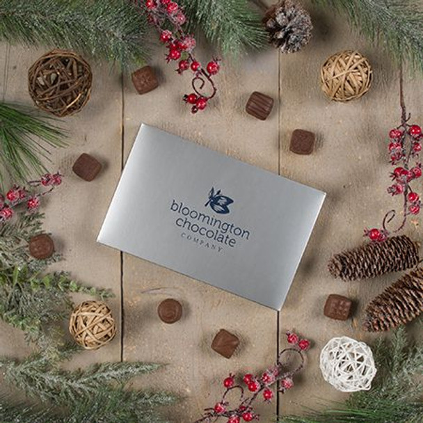 MADE IN USA - 50 Covers - 1 lb. Candy-Chocolate Box Covers - Silver